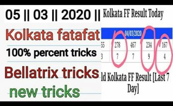 Kolkata FF Fatafat Result – TODAY LIVE | Kolkata Tatafat Tips | Live Result