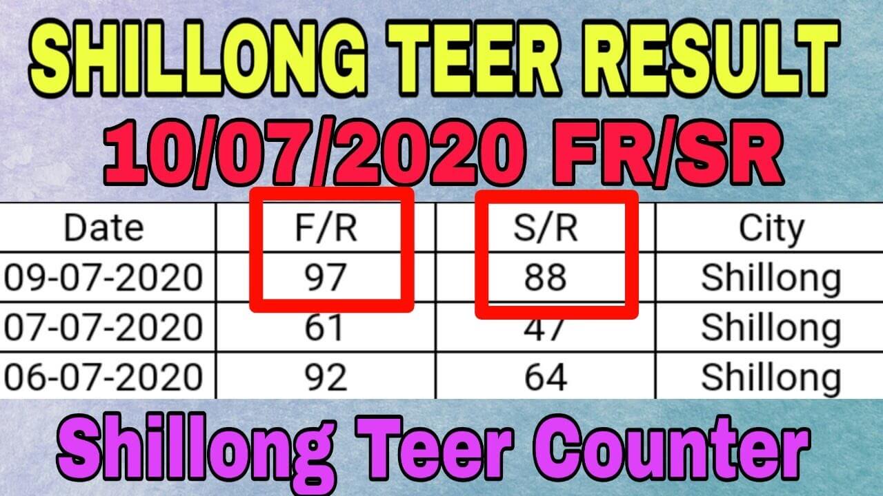 Shillong Teer Result Today 2022- Target Number, Common Number, Result List, Previous Result